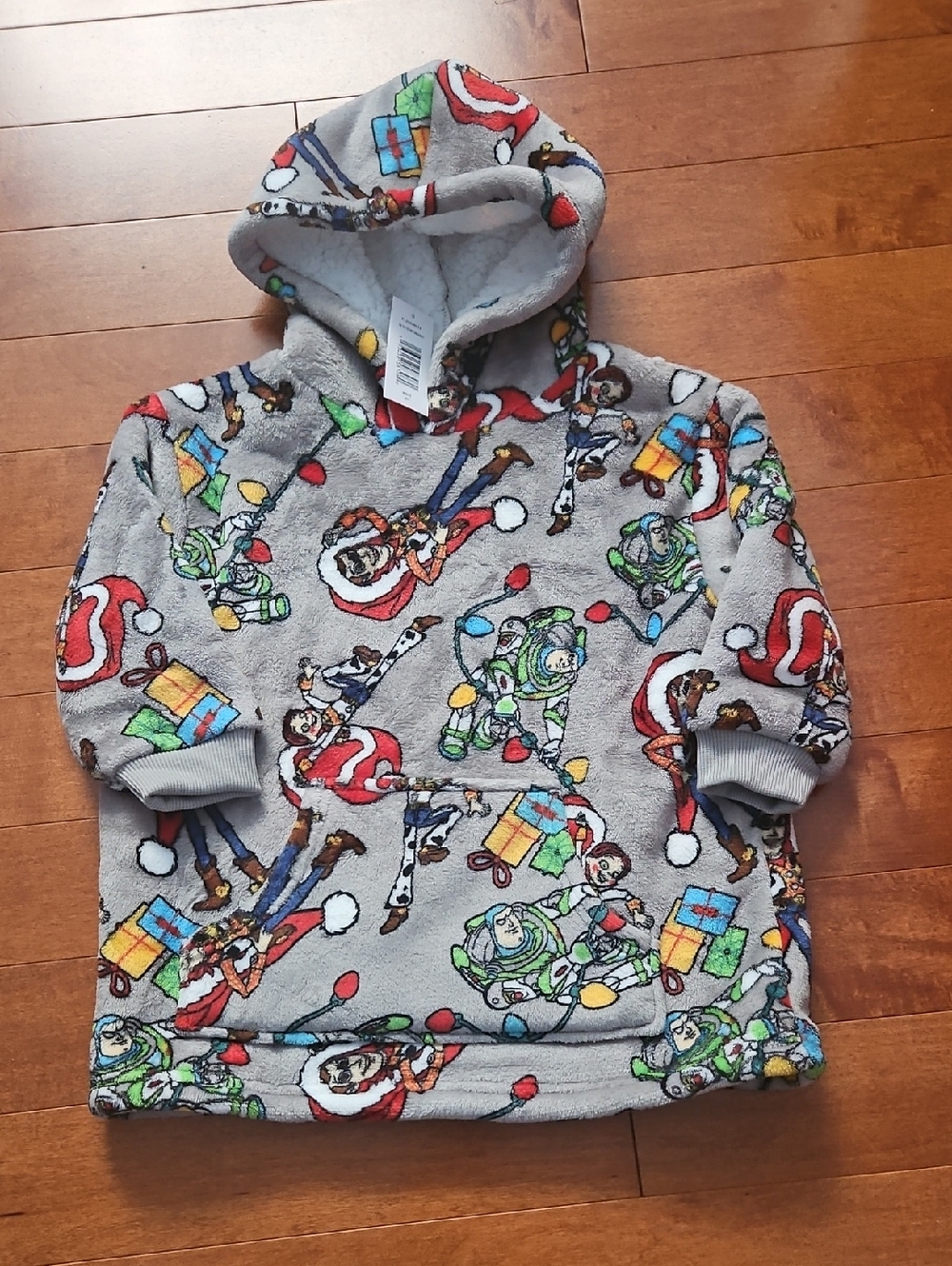 Nwt Toy Story Snugget  Pullover - Gray